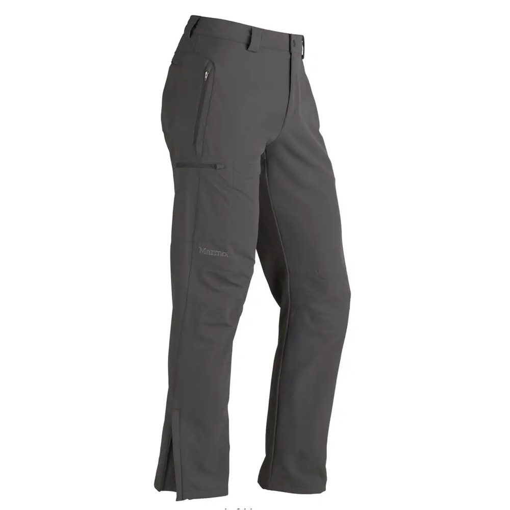 Marmot men’s Scree Softshell outdoor pants 80950 slate gray UPF 34 waist EUC